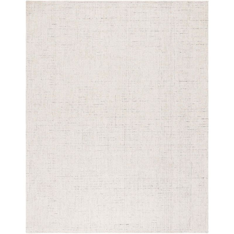 Abstract ABT468 Handmade Indoor Area Rug - Ivory/Light Gray - 9'x12' - Safavieh