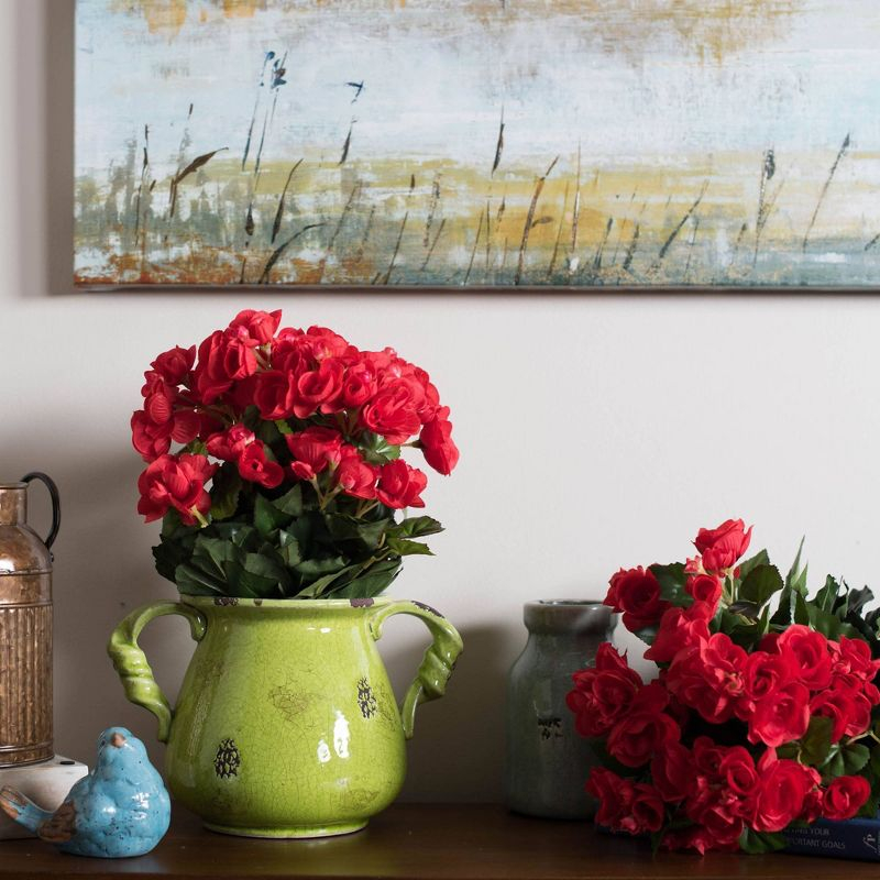 Primrue Artificial Polyester Begonia Bush