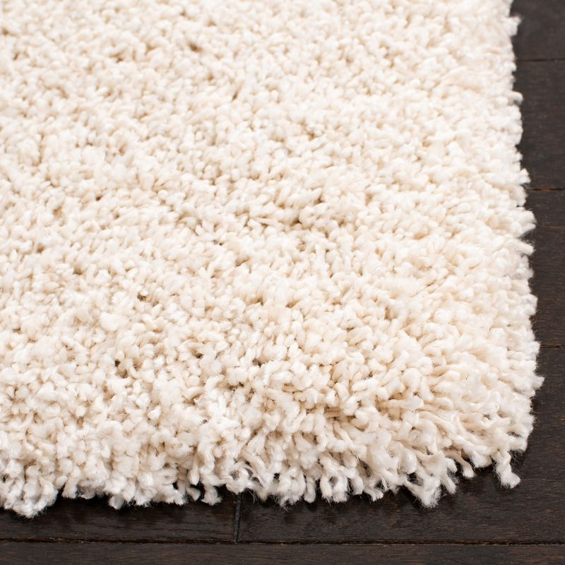 Evolution Shag EVO520 Power Loomed Area Rug - Ivory - 4'x6' - Safavieh.
