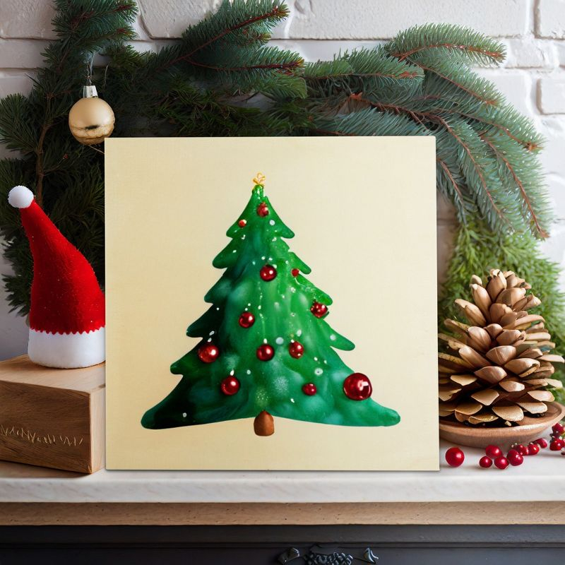 Bright Creations 6 Pack Unfinished Wood Canvas Boards for Painting, 6x6 Square Wooden Panels for Crafts