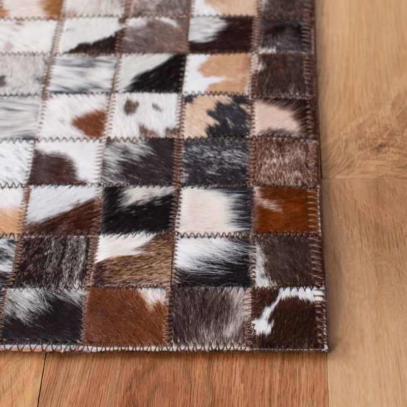 Studio Leather STL812 Hand Woven Area Rug - Beige/Brown - 4'x6' - Safavieh.
