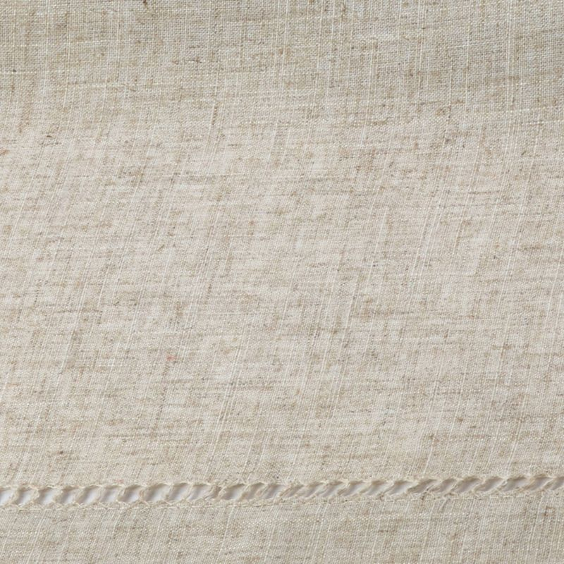 (Set of 12) 14"x20" Toscana Placemat Natural - Saro Lifestyle: Machine Washable, Polyester Blend, Rectangular Shape