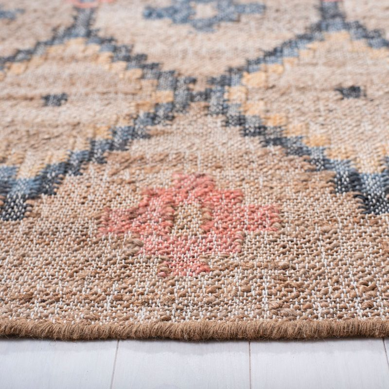 Kilim KLM753 Hand Loomed Accent Rug - Natural/Blue - 2'x3' - Safavieh.
