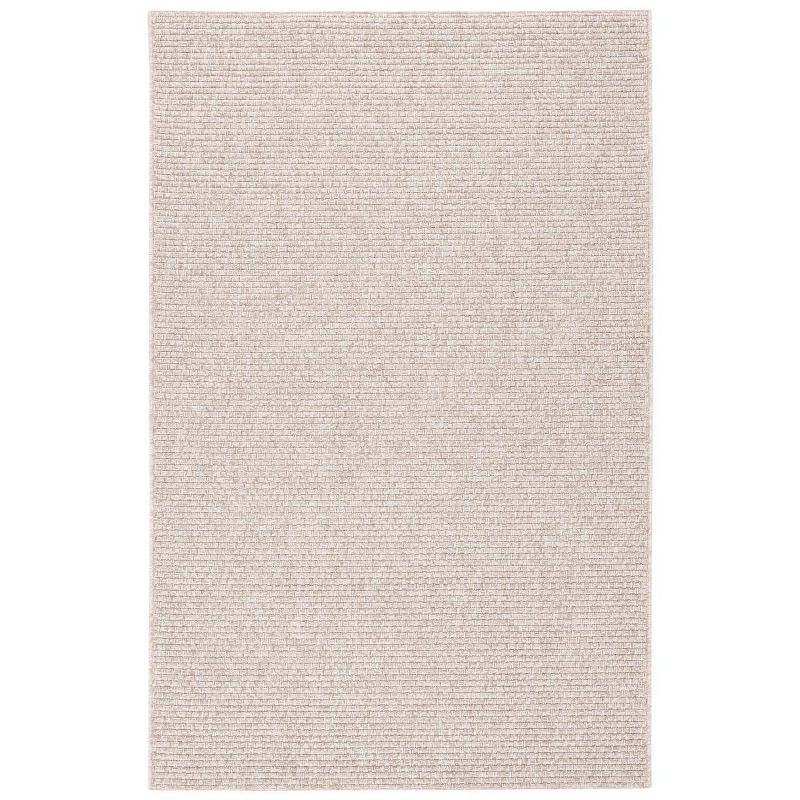 Sisal All-Weather SAW460 Power Loomed Indoor and Outdoor Area Rug - Beige - 4'x6' - Safavieh.