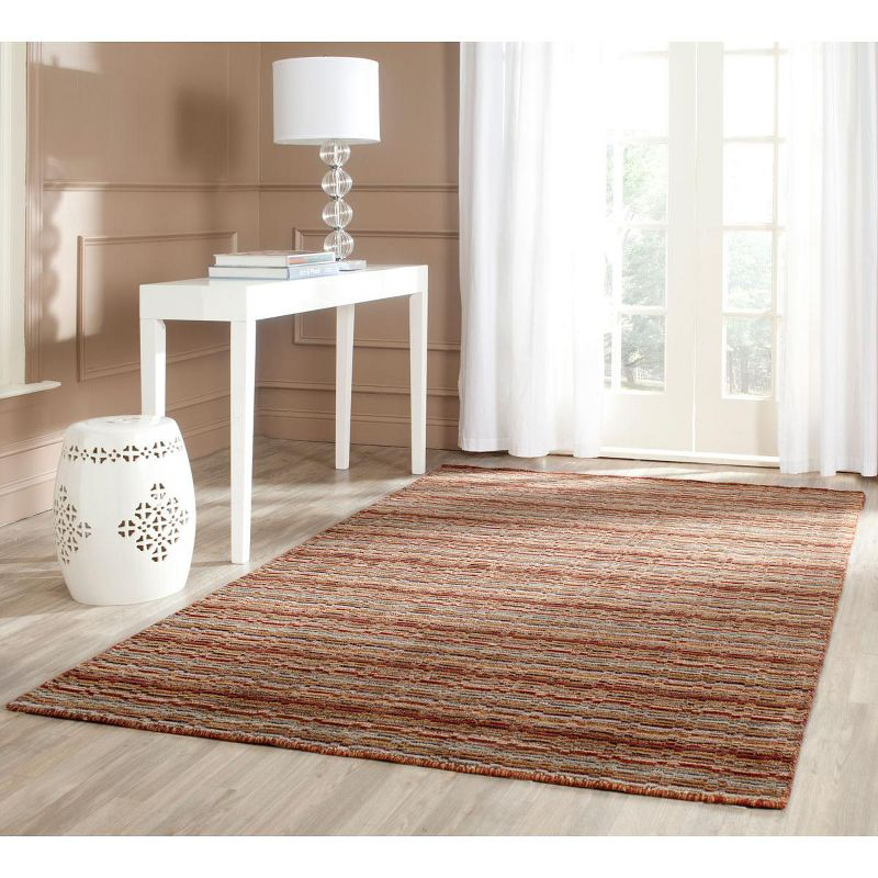 Himalaya HIM708 Hand Loomed Area Rug - Multi - 6'x9' - Safavieh.