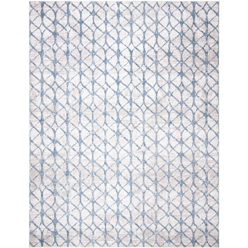 Amelia ALA792 Power Loomed Indoor Area Rug - Grey/Blue - 9'x12' - Safavieh