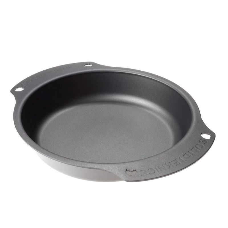 Solidteknics AUS-ION 9.5 Inch Oven-to-Table Skillet, Lightweight, Seamless Cooking Experience for Frying, Baking, and Grilling, Cast Iron Performance