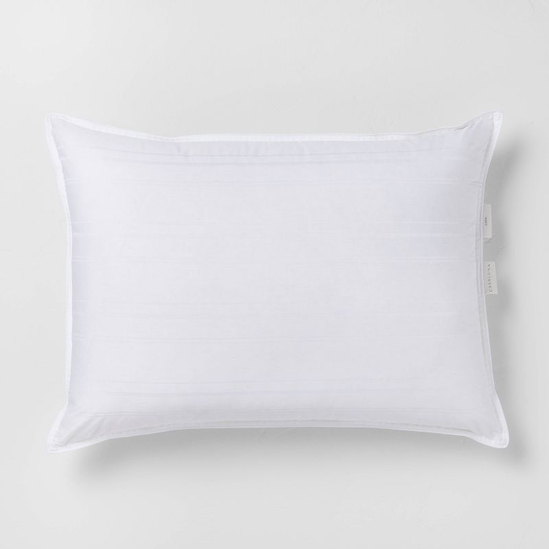 King Medium/Firm Machine Washable Medium Down Alternative Pillow - Casaluna™: Hypoallergenic, 300 Thread Count, Cotton Cover