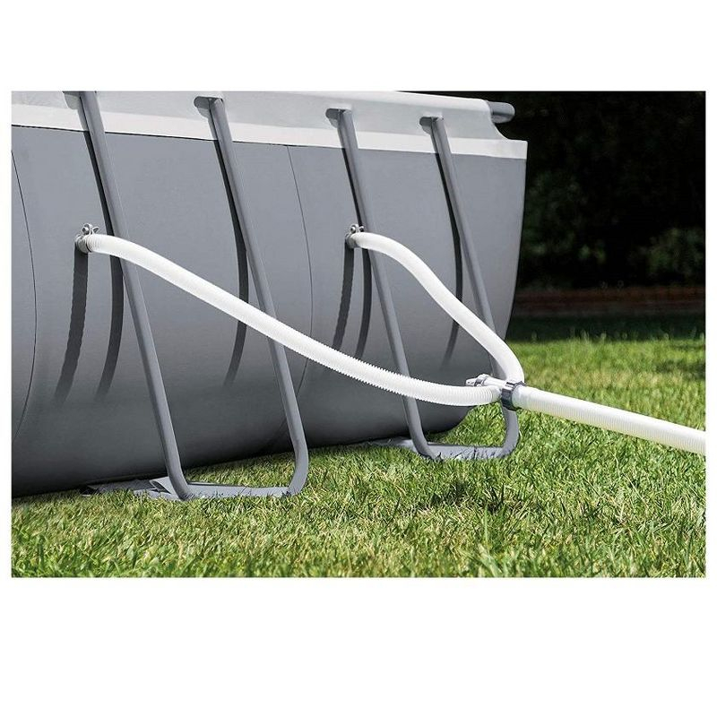 Intex Ultra 24ftX12ftX52in XTR Rectangular Metal Frame Swimming Pool Set w/Pump Filter