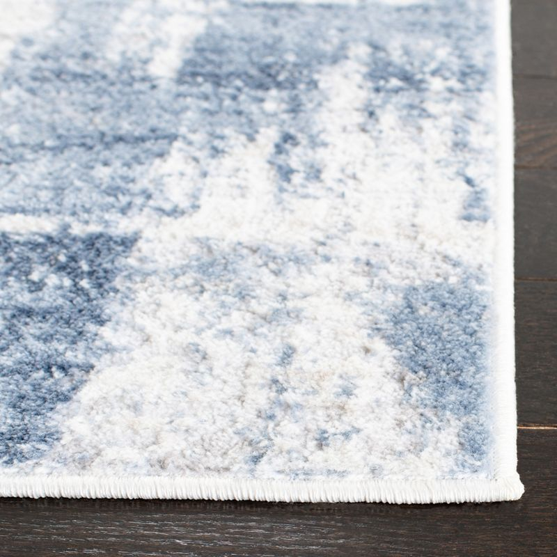 Amelia ALA786 Power Loomed Accent Rug - Ivory/Blue - 3'x5' - Safavieh.