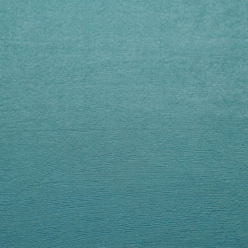 Exclusive Home Oxford Textured Sateen Room Darkening Blackout Grommet Top Curtain Panel Pair, 52"x84", Teal