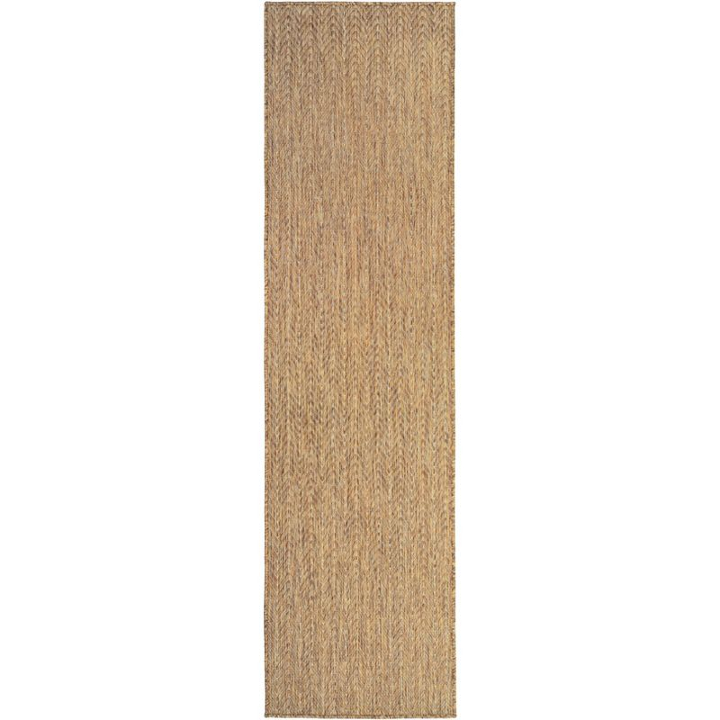 Nourison Horizon Indoor/Outdoor 2' x 6' Natural Modern Rug