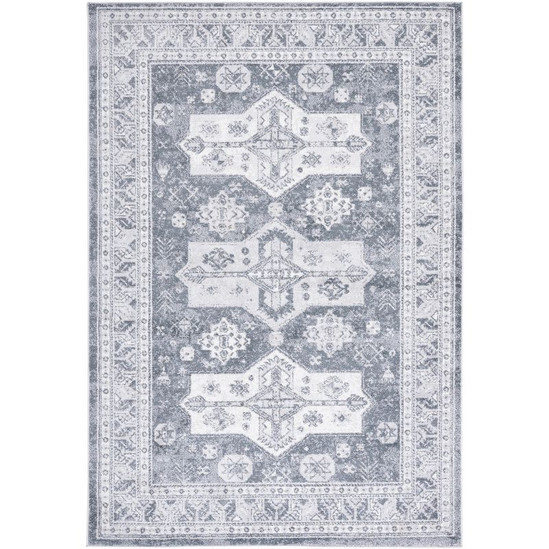 Toscana TOS660 Power Loomed Area Rug - Grey/Dark Grey - 8'9"x11'9" - Safavieh.