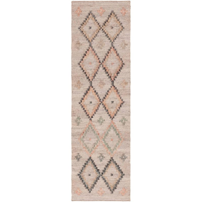 Kilim KLM753 Hand Loomed Runner Rug - Beige/Gold - 2'3"x11' - Safavieh.