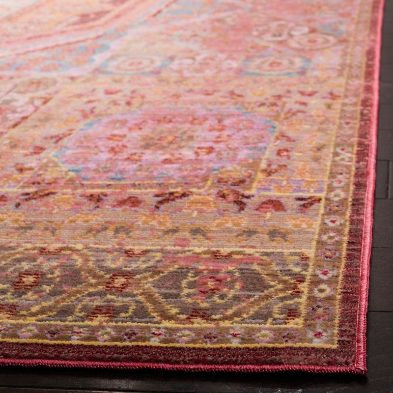 Valencia VAL216 Power Loomed Area Rug - Multi - 6'7"x6'7" - Safavieh.