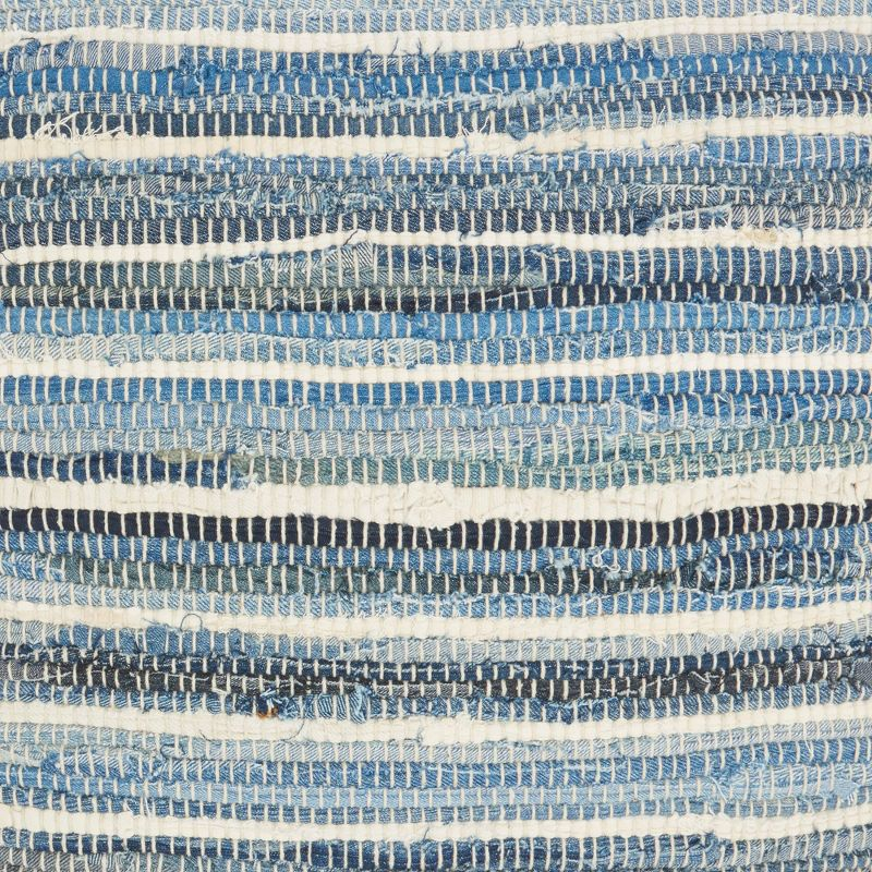 Life Styles Woven Throw Pillow Denim - Mina Victory