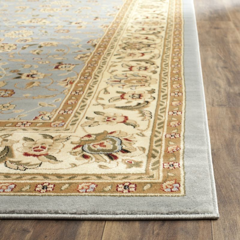 Lyndhurst LNH312 Power Loomed Area Rug - Light Blue/Ivory - 10'x14' - Safavieh
