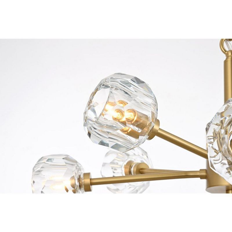 Elegant Lighting Graham 8 - Light Pendant in  Gold