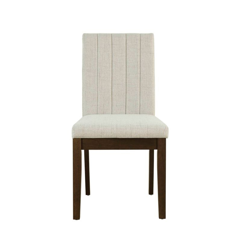 Wildon Home® Upholstered Channel-Back Dining Chair Set Of 2