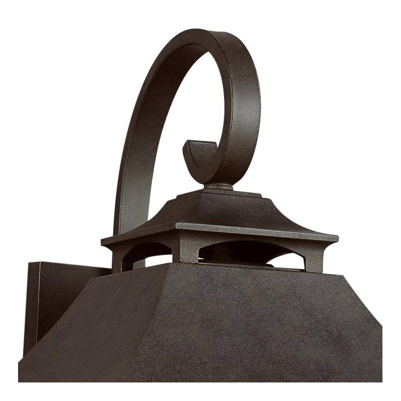 Generation Lighting Galena 19" High Sable Steel Outdoor Wall Light