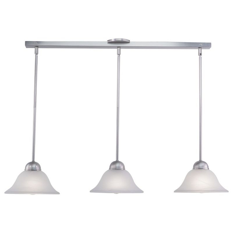 Vaxcel Da Vinci 3 - Light Pendant in  Brushed Nickel