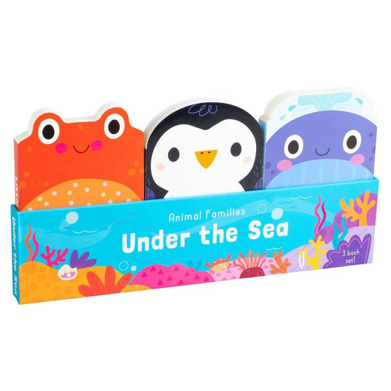 Animal Families: Under the Sea - (Board Book)