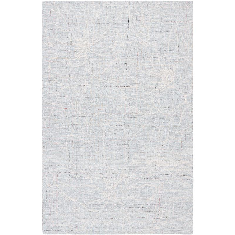 Metro MET881 Hand Tufted Indoor Accent Rug - Blue/Ivory - 3'x5' - Safavieh