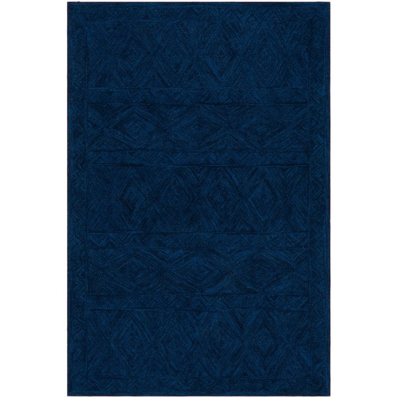 Metro MET125 Hand Tufted Area Rug - Blue - 3'x5' - Safavieh.
