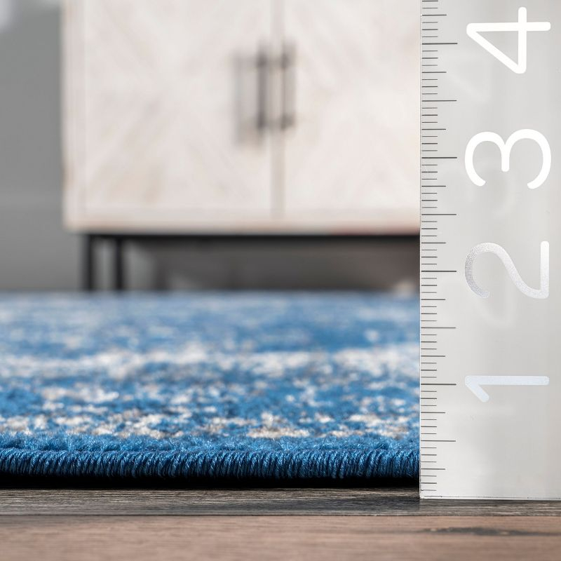 Nuloom Verona Vintage Persian Indoor Area Rug, Runner 2' 6" x 6', Dark Blue