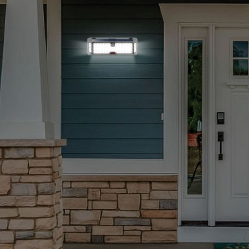 Bell + Howell Bionic Wall Light XL Pro – 1000 Lumens Solar Powered Motion Activated Outdoor LED Light