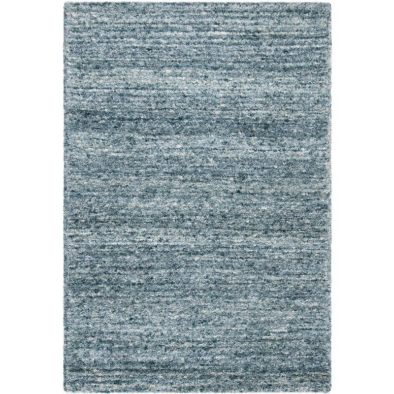 Himalaya HIM413 Handmade Area Rug - 4'x6' - Blue/Gold - Safavieh