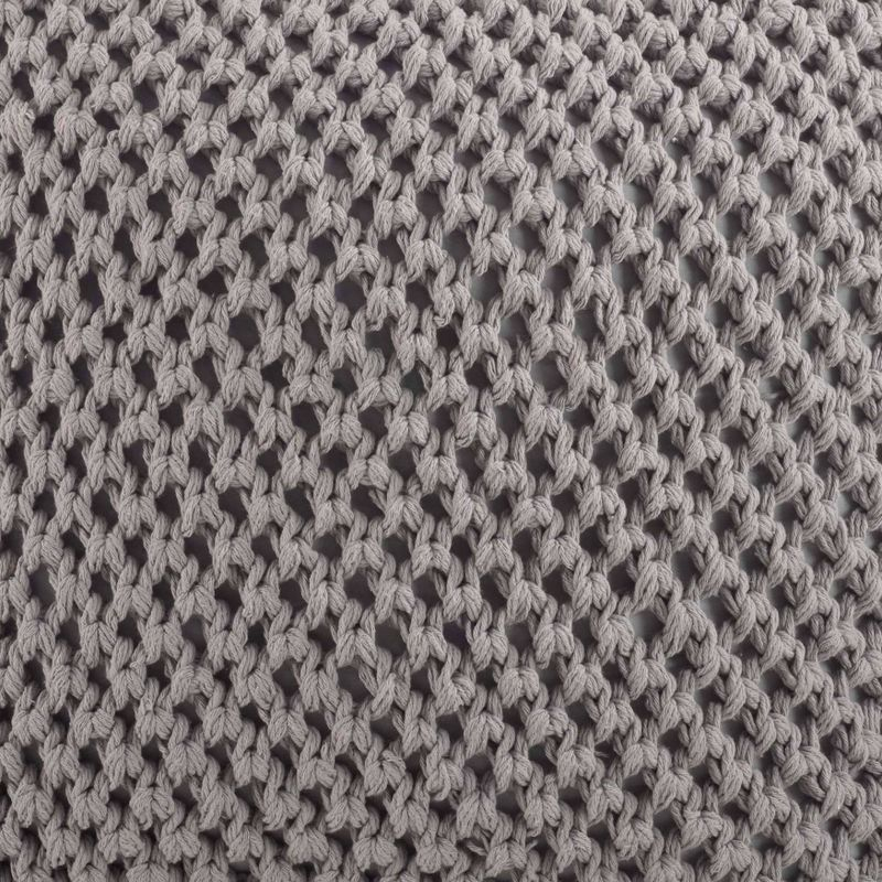 Sheridan Knitted Cotton Throw Pillow