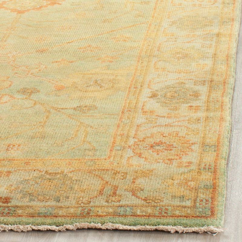 Oushak Hand Knotted Wool Oriental Rug