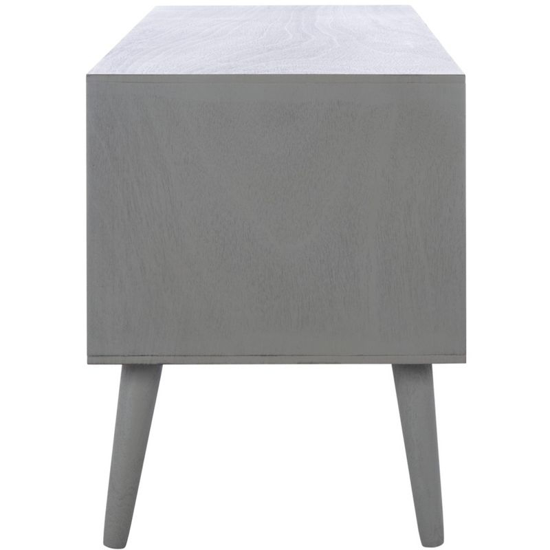 Sorrel Mid - Century Media Stand - Distressed Grey - Safavieh