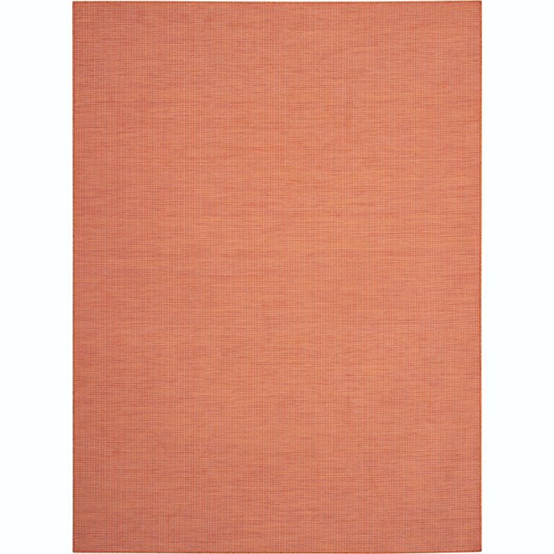 Nourison Positano POS01 Indoor/outdoor Area Rug - Terracotta 10' x 14'