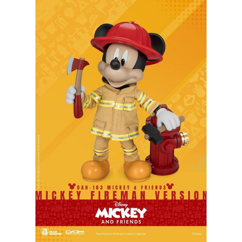 Mickey & Friends Mickey Fireman Version (Dynamic 8ction Hero)