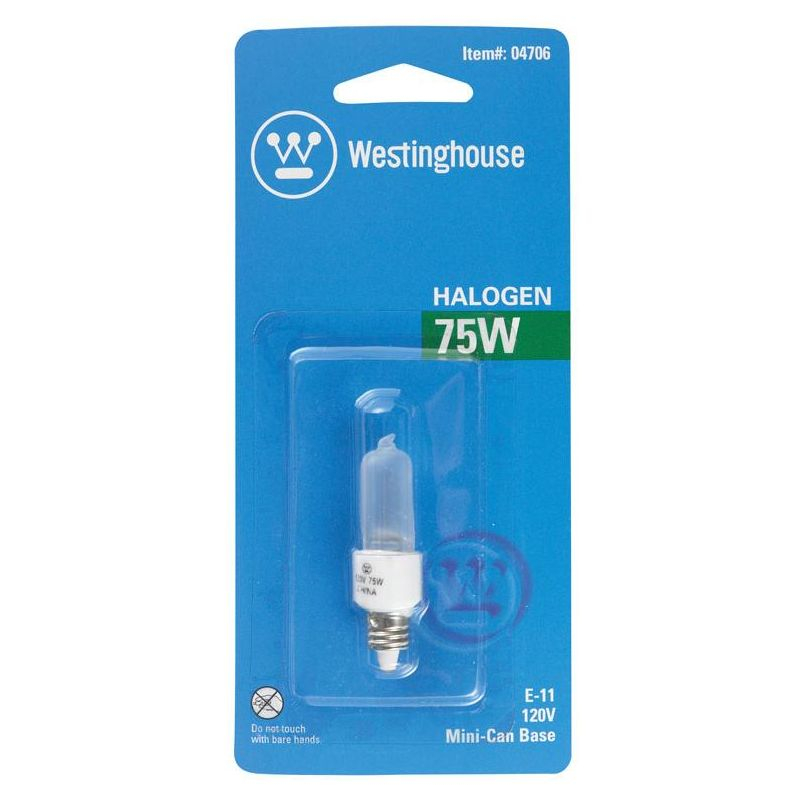 Westinghouse 75 W T4 Decorative Halogen Bulb 1,050 lm White 1 pk
