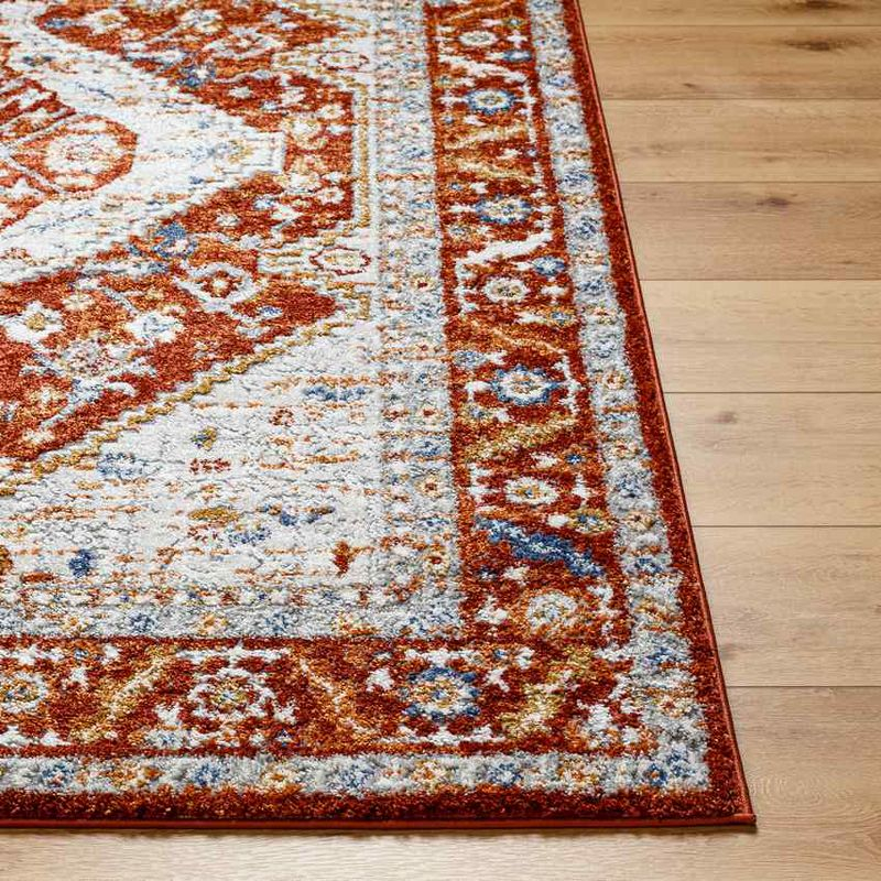 Mark & Day Yashika 5'3"x7' Rectangle Woven Indoor Area Rugs Bright Red
