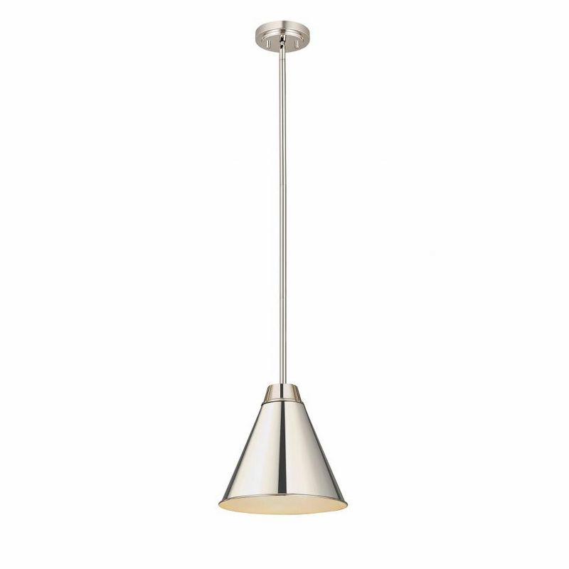 Z-Lite Eaton 1 - Light Pendant in  Polished Nickel