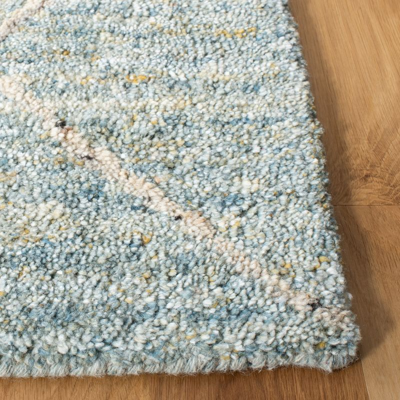 Himalaya HIM423 Handmade Area Rug - 5'x8' - Blue - Safavieh