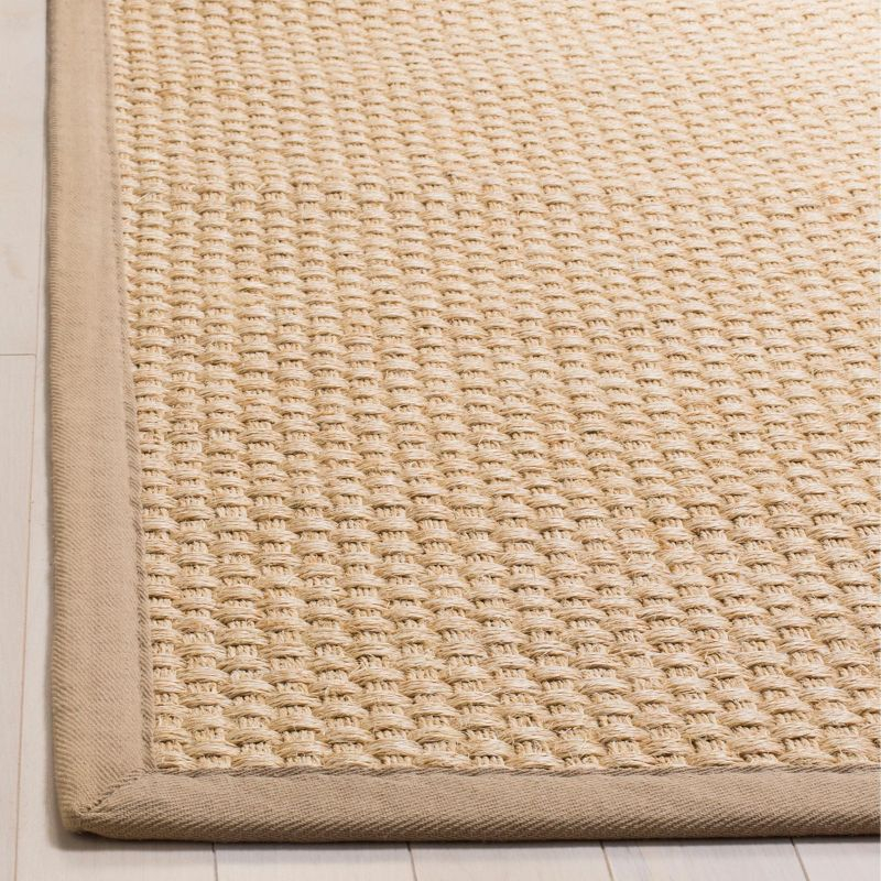 Natural Fiber NF156 Power Loomed Runner Rug - Natural/Beige - 2'6"x6' - Safavieh.