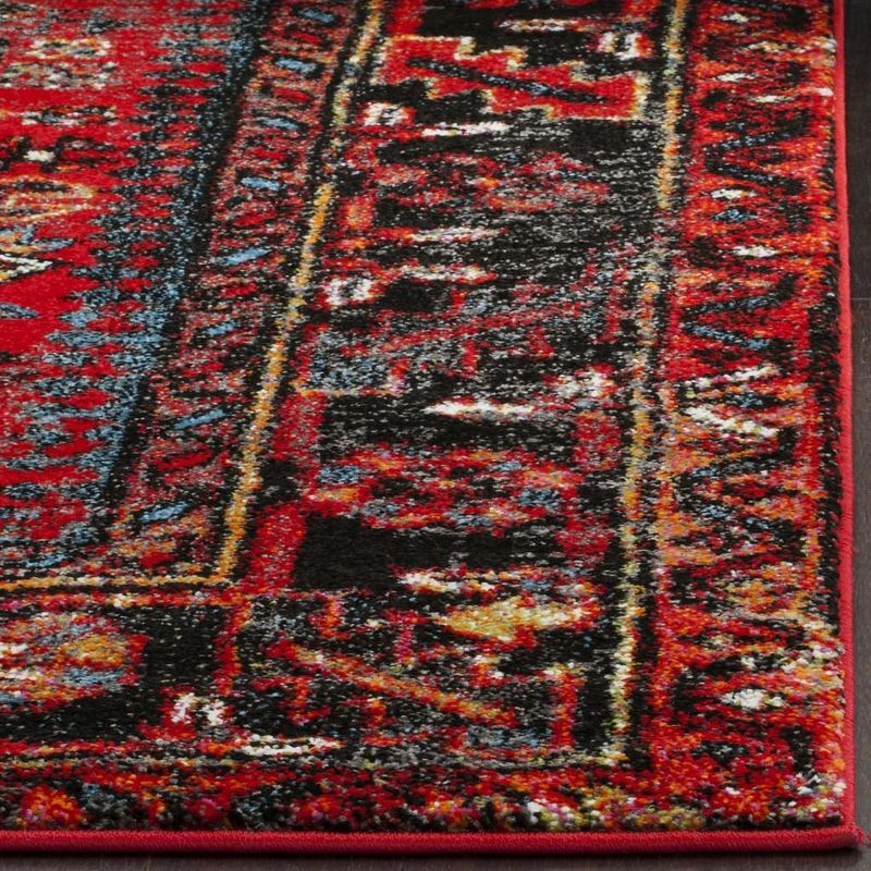 Vintage Hamadan VTH211 Power Loomed Indoor Runner Rug - Red/Multi - 2'3"x12' - Safavieh.