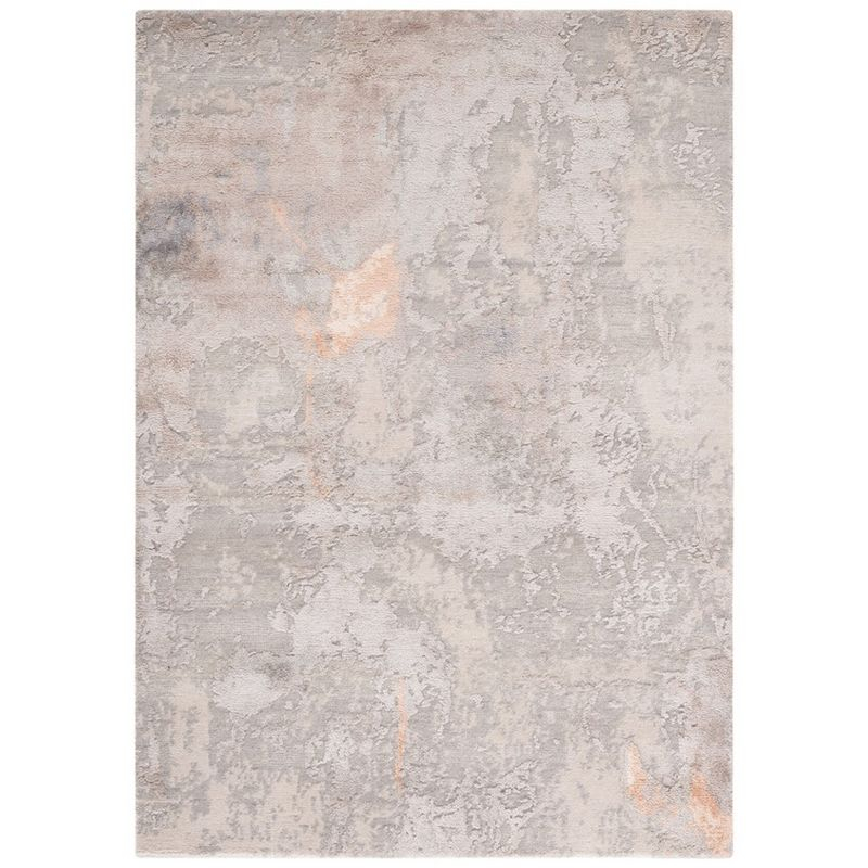 Tribeca TRI205 Hand Knotted Area Rug - Grey - 8'x10' - Safavieh.