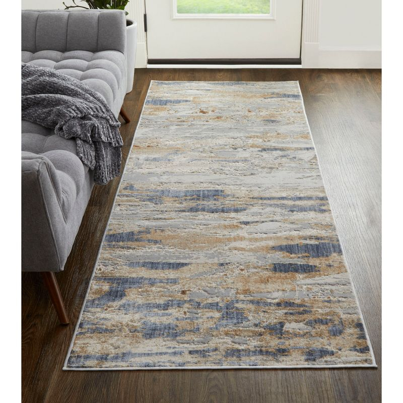 Laina Transitional Abstract Area Rug