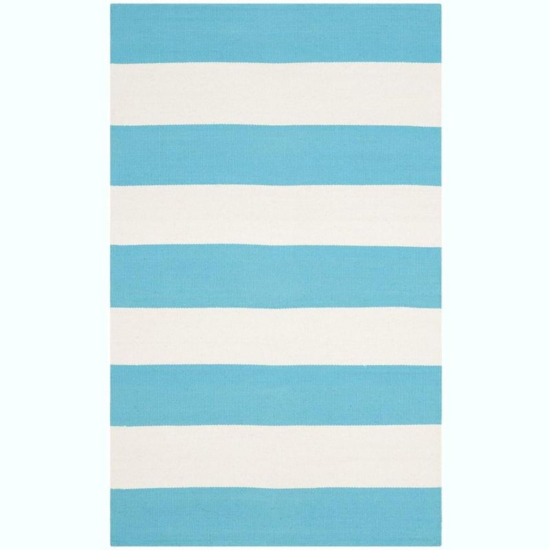 Morabito Hand Woven Cotton Striped Rug