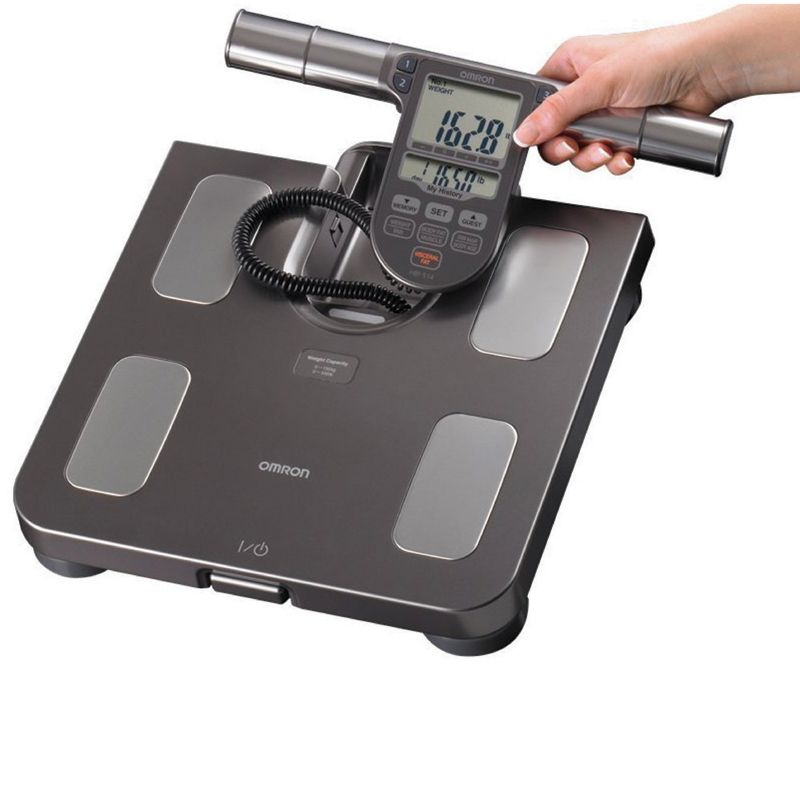 Omron® Full-Body Composition Monitor Black Bathroom Scale