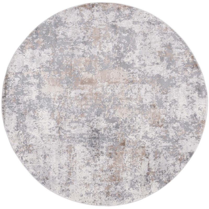 Eternal ETL208 Power Loomed Runner Rug - Grey/Beige - 2'2"x8' - Safavieh.