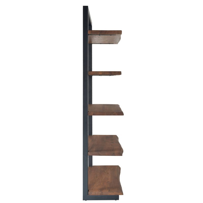 75&#34; Sequoia Bookcase Brown - Treasure Trove Accents
