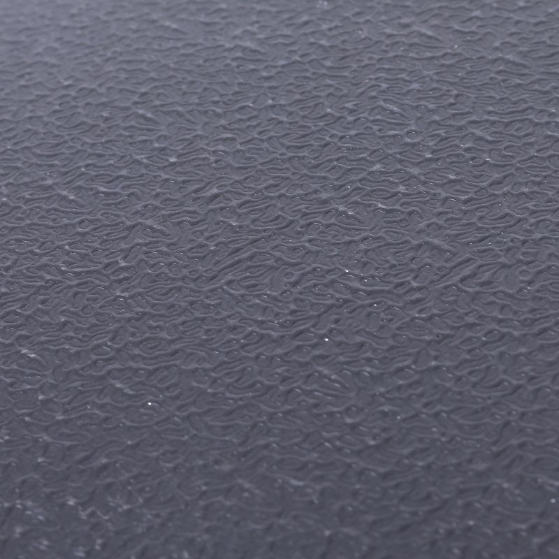 Flash Furniture Hank Heavy Duty Weather-Resistant Universal Offset Umbrella Base with Grooved Handles and Built-In Wheels in Black