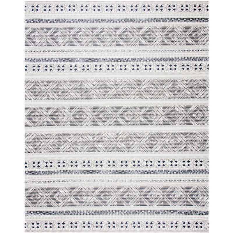 Classic Vintage CLV717 Hand Woven Area Rug - Grey - 8'x10' - Safavieh.